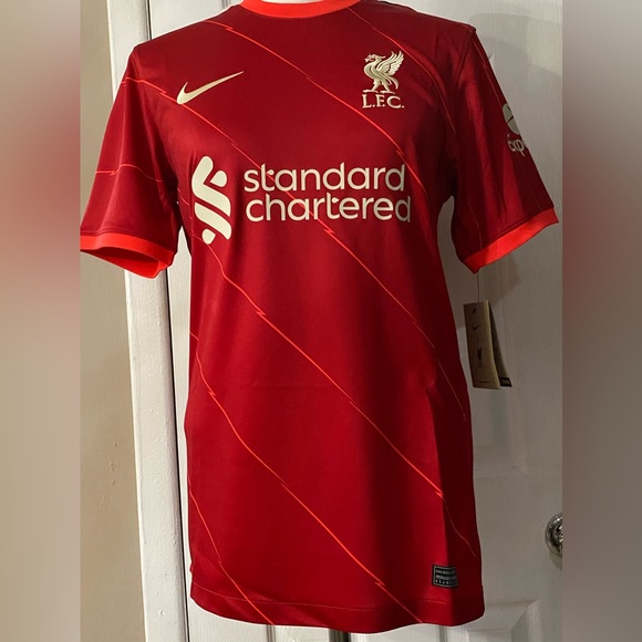 Nike [S] 2021-22 Liverpool FC Home Jersey - DB2560-688 - Picture 4 of 13